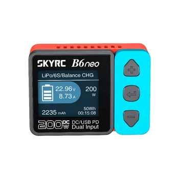 Зарядное устройство SKYRC B6neo Balance Никель-Водородное Никель-Кадмиевое Литиевое Высоковольтное Никель-Кадмиевое Литий-Ионное Зарядное устройство