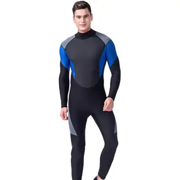 Мужской гидрокостюм из гладкой кожи, 3 мм неопрена, комбинезон для серфинга с аквалангом, для дайвинга, для всего тела