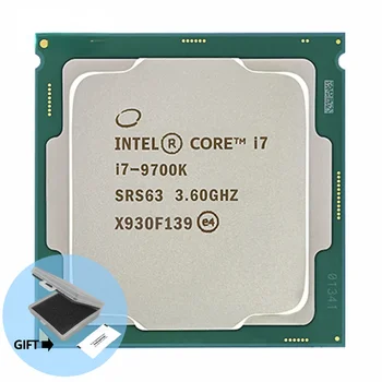 Intel Core i7-9700K i7 9700K 3,6 ГГц Восьмиядерный Восьмипоточный процессор 12M 95W Настольный ПК LGA 1151