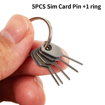 5 шт./Компл. Игла для Извлечения SIM-карты Pin-Код Для Ключа Держатель Лотка для SIM-карты Извлекаемый Pin-код для Мобильного Телефона Ключ-Инструмент Для Карты Pin-Код Игла