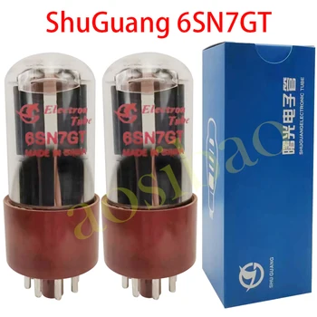Вакуумная трубка ShuGuang 6SN7 6SN7GT Заменяет Электронную лампу 6N8P CV181 6H8C 6SN7 DIY Amplifier Kit HIFI Audio Valve Matched Quad