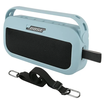 Для динамика Bose SoundLink Flex Bluetooth, защитная сумка для переноски с ручкой, силиконовый чехол для защиты от пыли