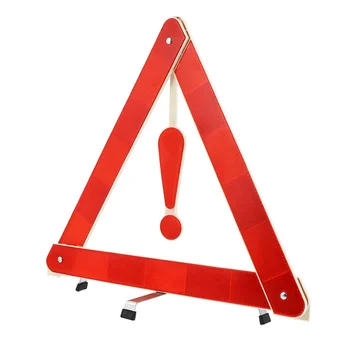 Светоотражающие треугольные автомобильные предупреждающие знаки, 2шт складных автомобильных аварийных ситуаций-Дорожные знаки предупреждения об опасности для автомобилей в чрезвычайных ситуациях