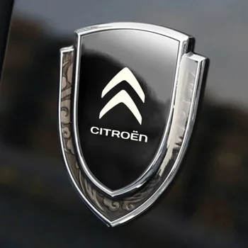 автомобильные наклейки 3D металлические аксессуары автоаксессуар для citroen c2 c2r2 c3 C4 C5 aircross C5x c6 c8 vts vtr xtr