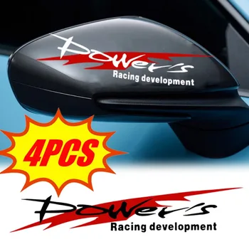 Наклейка Power's Racing Development на автомобиль, кузов мотоцикла, Персонализированная спортивная наклейка, Автоматическая Модификация экстерьера, Аксессуары