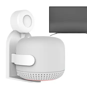 Настенный держатель для Wi-Fi роутера Google Nest Компактный чехол-держатель для экономии расстояния Кронштейн для крепления аудиосистемы в спальне