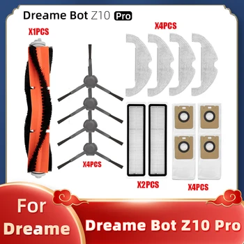 Замена Для Xiaomi Dreame Bot Z10 Pro L10 Plus Робот Пылесос Запасные Части RLS5D Основная Боковая Щетка Hepa Фильтр Швабра Тряпичный Мешок Для Пыли
