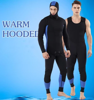 Новый гидрокостюм 2023 года, камуфляжный мужской водолазный костюм из неопрена толщиной 3 мм, раздельный комбинезон для подводной охоты, серфинга, для холодной воды, купальник
