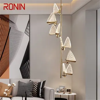 Люстра RONIN Nordic Светильники Подвесные светильники Butterfly Luxury Home LED для украшения дома
