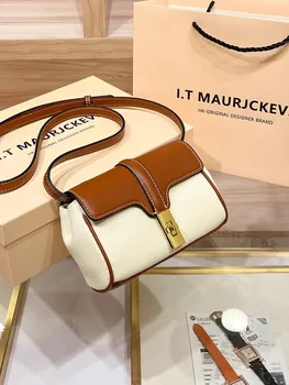 Роскошный бренд высокого класса и нишевого дизайна, маленькая квадратная сумка для женщин в стиле ретро, маленькая сумка через плечо, сумка для мобильного телефона