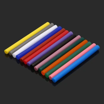 Лучший и новый 14шт термоклеевой карандаш Смешанного цвета вязкостью 7 мм для инструментов для ремонта игрушек DIY Craft