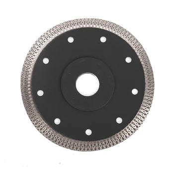 Алмазный режущий диск для пилы 4 дюйма / 4,5 дюйма / 5 дюймов Ультратонкая пила для сухой и влажной резки Оставляет Черный инструмент для керамической плитки, гранита, мрамора