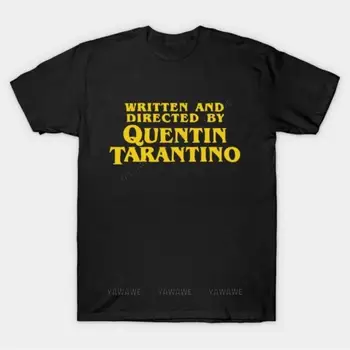 Мужская хлопчатобумажная футболка, летние черные футболки с коротким рукавом, футболка TARANTINO, мужская повседневная футболка с круглым вырезом, БЕСПЛАТНАЯ доставка