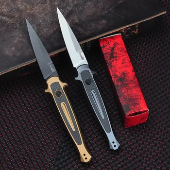 Kershaw 7150 Knife LAUNCH Карманный нож с 8 Складными Лезвиями, Высокотехнологичная Ручка Из Углеродного Волокна, Карманный нож для самообороны EDC