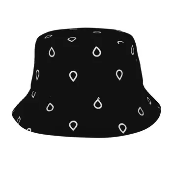 Новые модные широкополые шляпы Рыбацкие кепки для женщин и мужчин Gorras Summer Drops Water