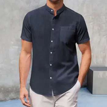 Рубашка-кардиган, шикарная летняя повседневная однотонная тонкая рубашка, приталенная летняя рубашка