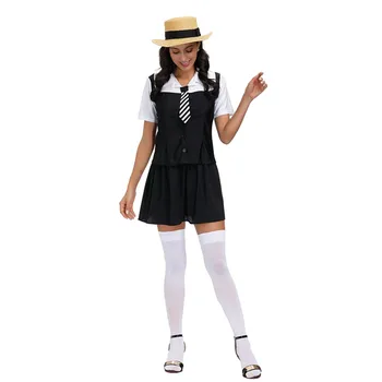 Женская униформа для косплея японских / корейских школьниц, женские сексуальные игривые студенческие костюмы, костюмы для ролевых игр на Хэллоуин для взрослых