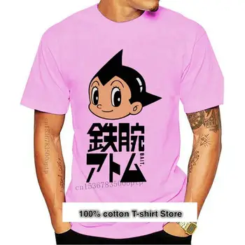 Camiseta de Astro Boy para hombre y mujer, camisa con logotipo japonés, divertida, novedad