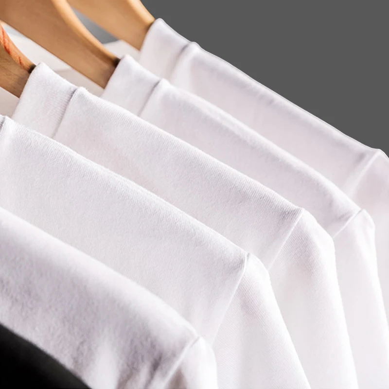 Черная белая мужская футболка с волчьим воем, модный дизайн, мужские топы с коротким рукавом, Летняя дышащая хлопковая футболка