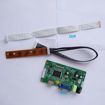 2019 HDMI-совместимый светодиодный EDP VGA Контроллер плата драйвера панели Для платы Экрана монитора NV156FHM-N42/N43 1920X1080