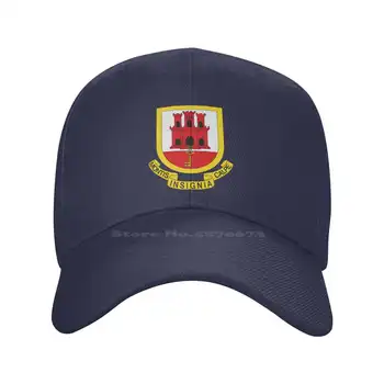 Джинсовая кепка с логотипом Гибралтара высшего качества, бейсболка, вязаная шапка