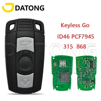 Datong World Автомобильный Дистанционный Ключ Для BMW CAS3 System 3 5 X5 X6 Серии ID46 С Чипом 315 МГц 868 МГц Бесключевой Доступ Promixity Card