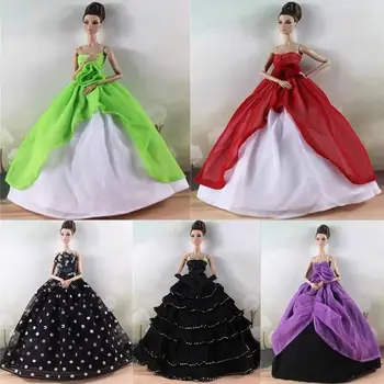 Кукла ручной работы Свадебное платье 2023 Новейшая модная повседневная одежда Кукольная юбка Аксессуары для кукол 30 см Кукла
