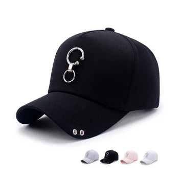 Бейсболка с регулируемым железным кольцом, хлопковая бейсболка Gorras, шляпа для папы, хип-хоп шляпы, повседневная спортивная шляпа на открытом воздухе