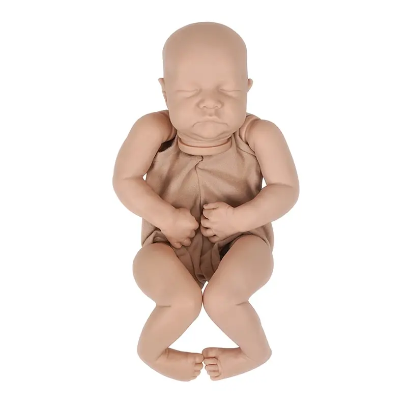 18-дюймовый Комплект Reborn Baby Doll Levi Виниловый Неокрашенный Незаконченный В Разобранном Виде Части Куклы DIY Blank Bebe Reborn