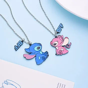Ожерелье Disney Lilo & Stitch с фигурками героев аниме 