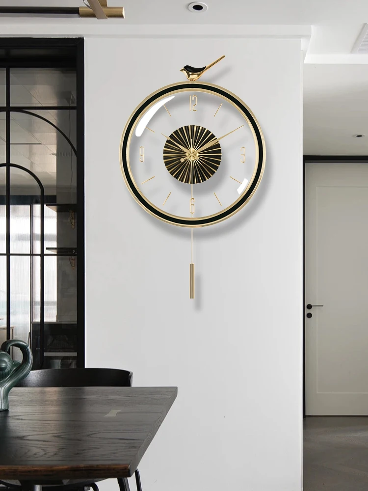 Роскошные бесшумные настенные часы в Скандинавском стиле, домашний декор для гостиной, Модные креативные часы, Простая индивидуальность, Современный дизайн, настенные часы