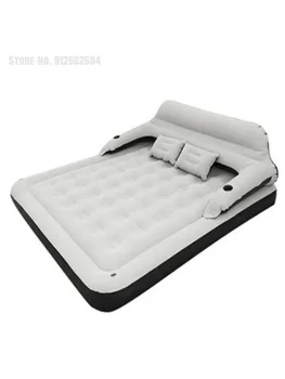 Надувная кровать одноместная двухместная бытовая кровать на воздушной подушке коврик для пола ленивый складной матрас открытый воздушный диван-кровать