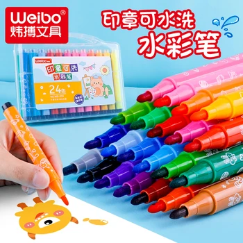 WB-903 students weibo Акварельная ручка детская нетоксичная большая кисть для раскрашивания ручка большой емкости товары для рукоделия оптом