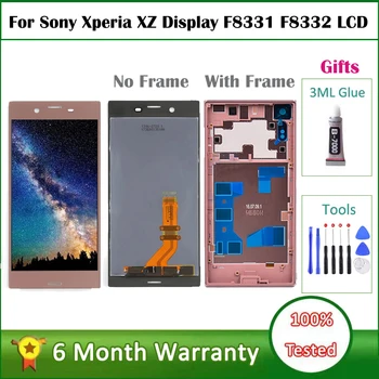 5,2-дюймовый ЖК-дисплей для SONY Xperia XZ Display F8331 F8332 Замена цифрового преобразователя сенсорного экрана для SONY Xperia XZ LCD Display с рамкой