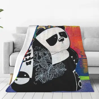 Одеяло Panda Zen Master, покрывало на кровать, уличное одеяло на кровать