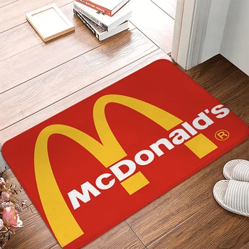 Ковер для спальни McDonalds Коврик Для Входной Двери Приветственный Коврик Для Гостиной Коврики Для Пола Коврики Моющиеся Нескользящие Кухонные Коврики