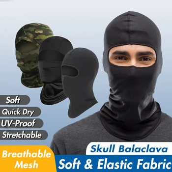 Тактическая камуфляжная балаклава Musion, маска для всего лица, Классическая Балаклава, Велоспорт, Рыбалка на открытом воздухе