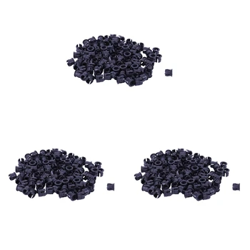 300 Штук черных пластиковых 5 мм светодиодных зажимов-держателей для крепления на панели дисплея