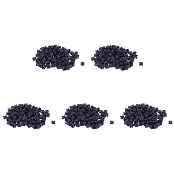 500 Штук Черных Пластиковых 5 мм светодиодных зажимов-держателей для крепления на панели дисплея