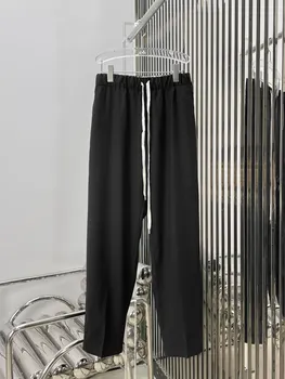 2023 Осенне-зимняя модная Новая женская одежда, брюки для отдыха на завязках 0916